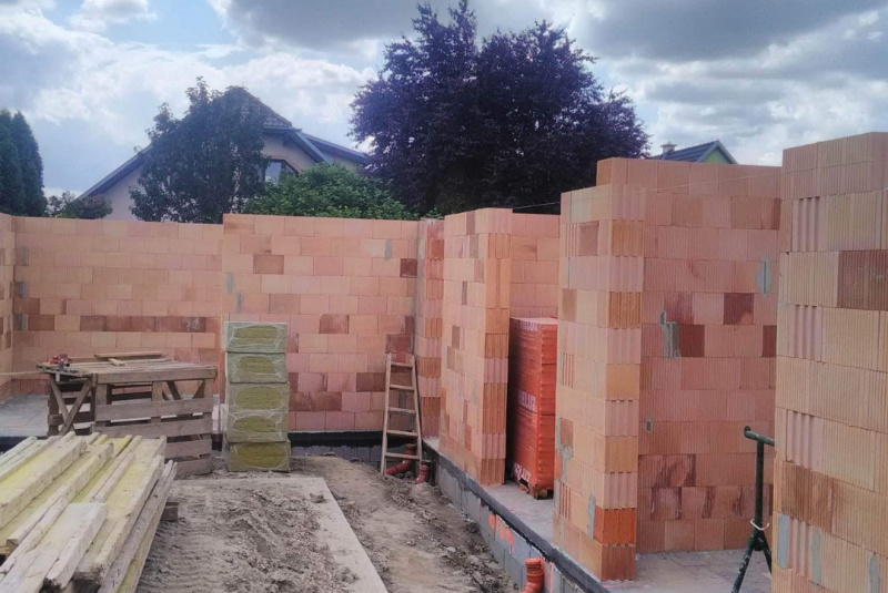 Stavebný denník - zoznam / Realizačné oddelenie: Hrubá stavba 1NP RD CUR23 Kittsee, Rakúsko - foto