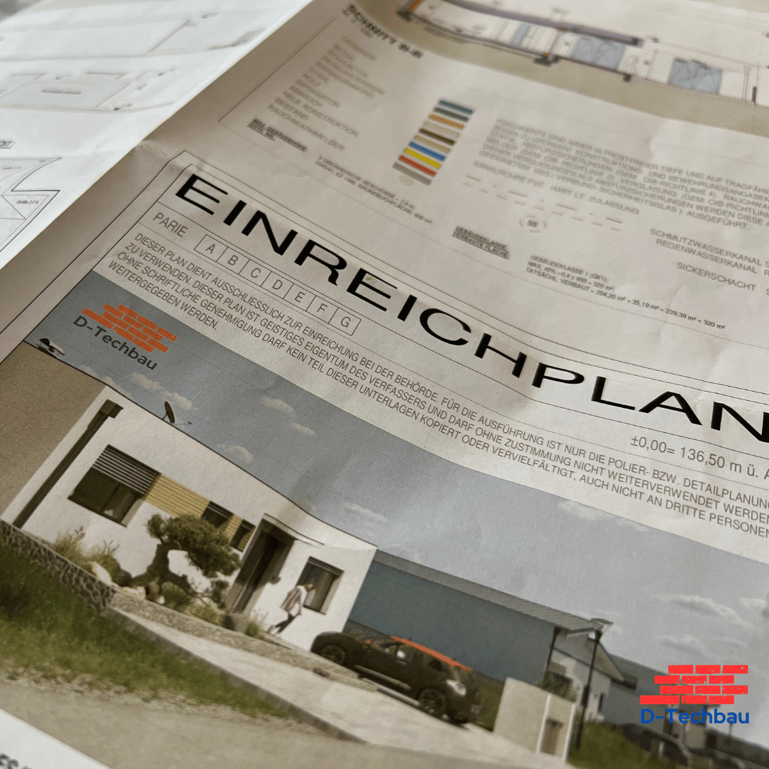Einreichplan - Projekt stavby domu v Rakúsku VAN24, Hainburg an der Donau