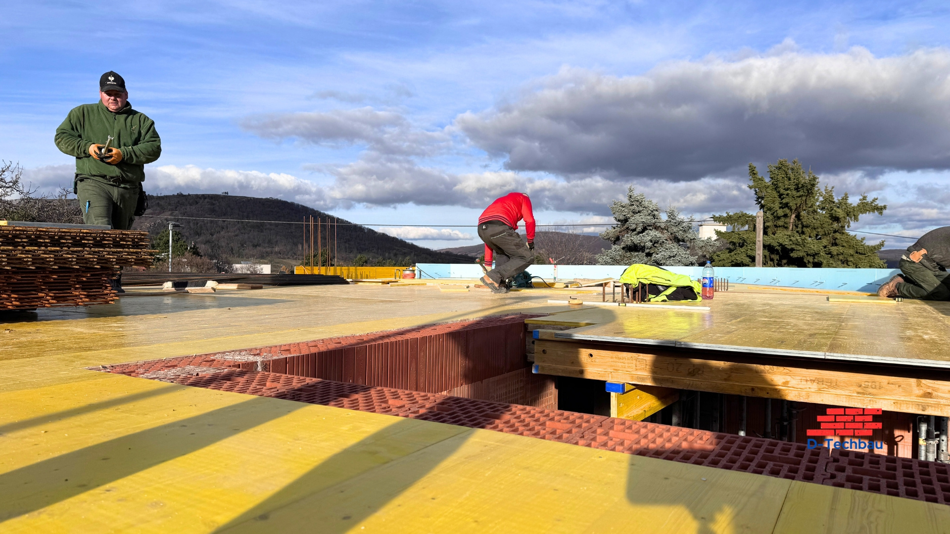 Stavba domu v Rakúsku 20.11.2025 1 KRI25 Hainburg