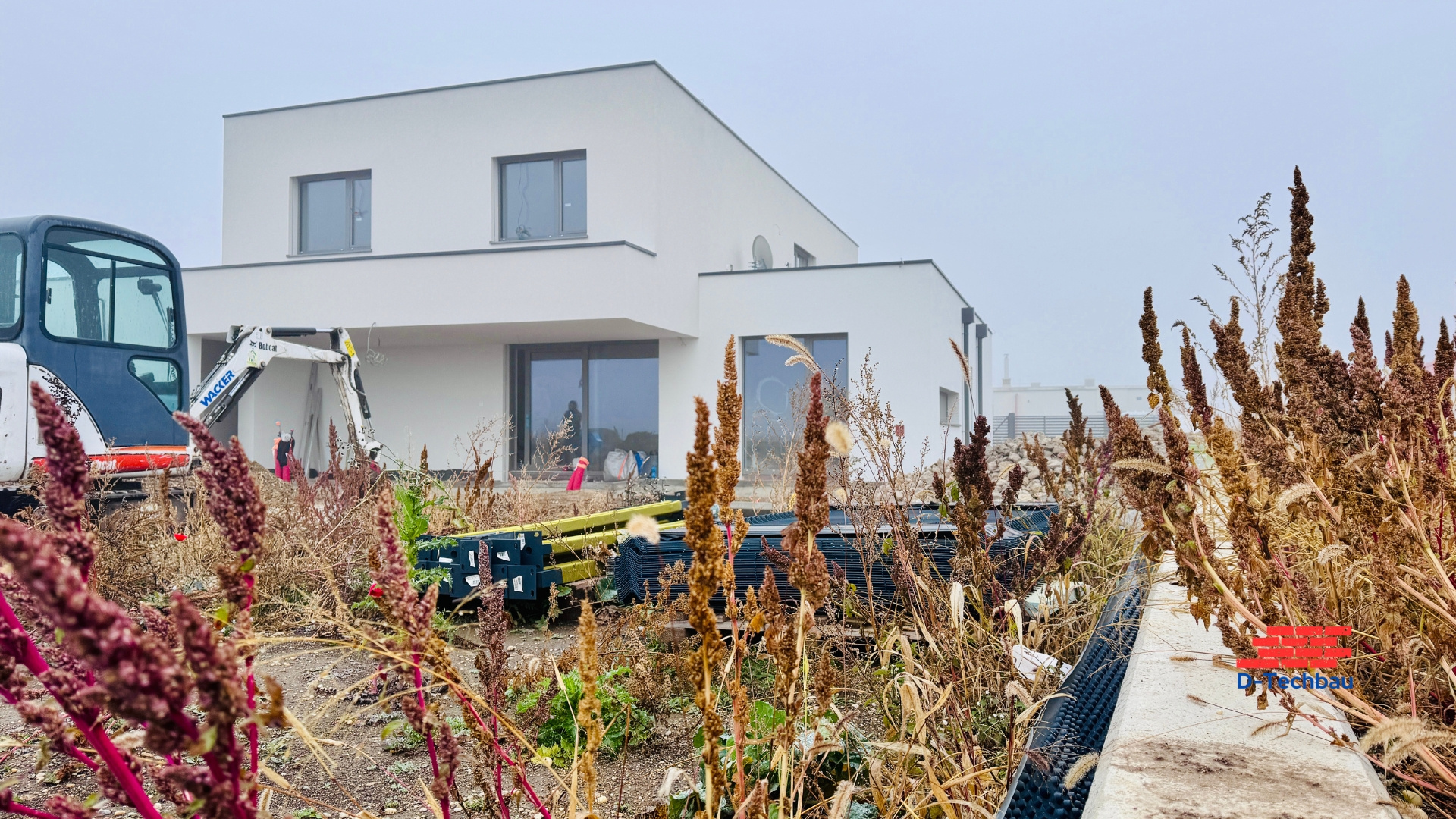 Stavba domu v Rakúsku 24.11.2025 2 DZI24 Gattendorf