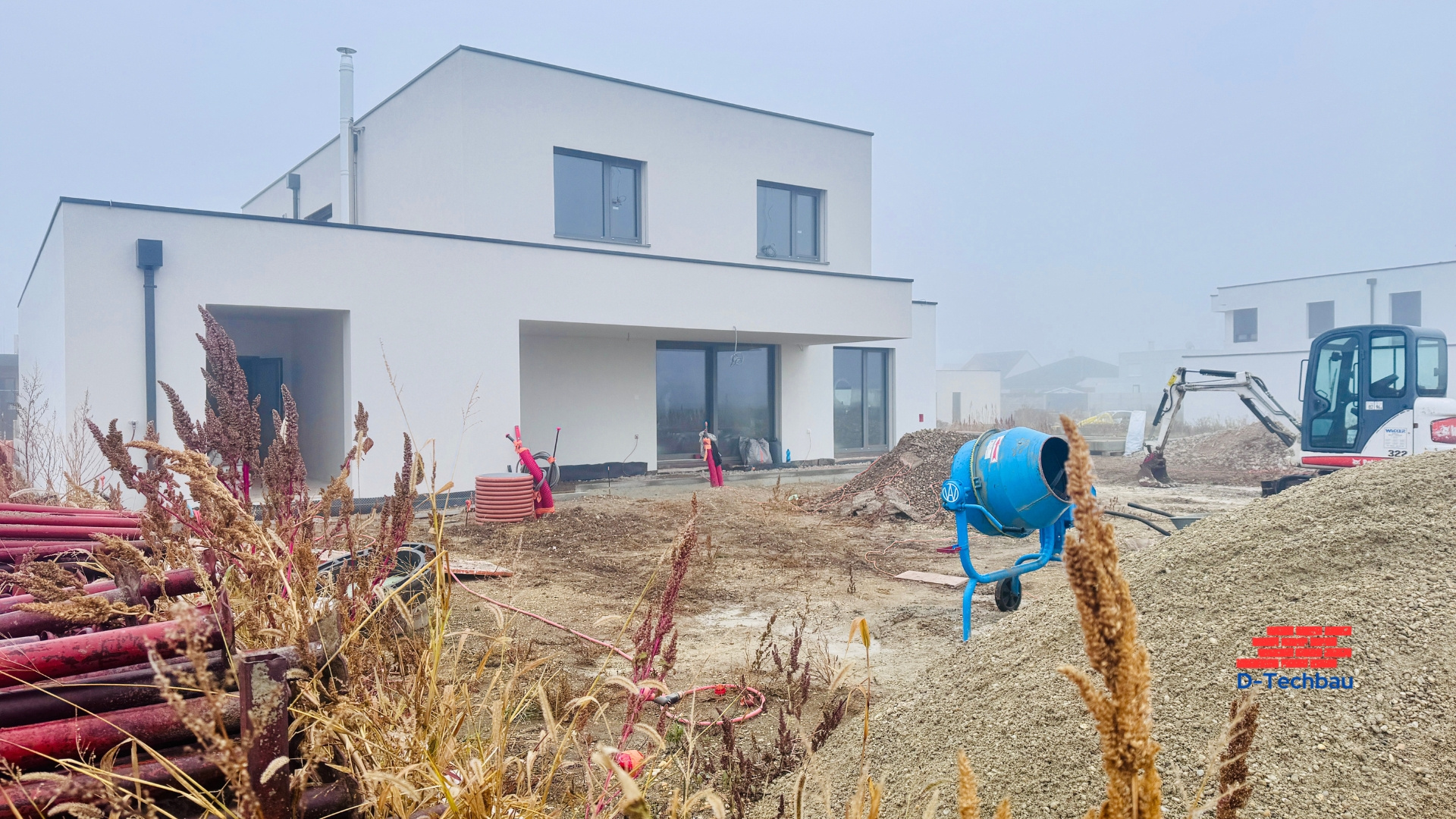 Stavba domu v Rakúsku 24.11.2025 1 DZI24 Gattendorf