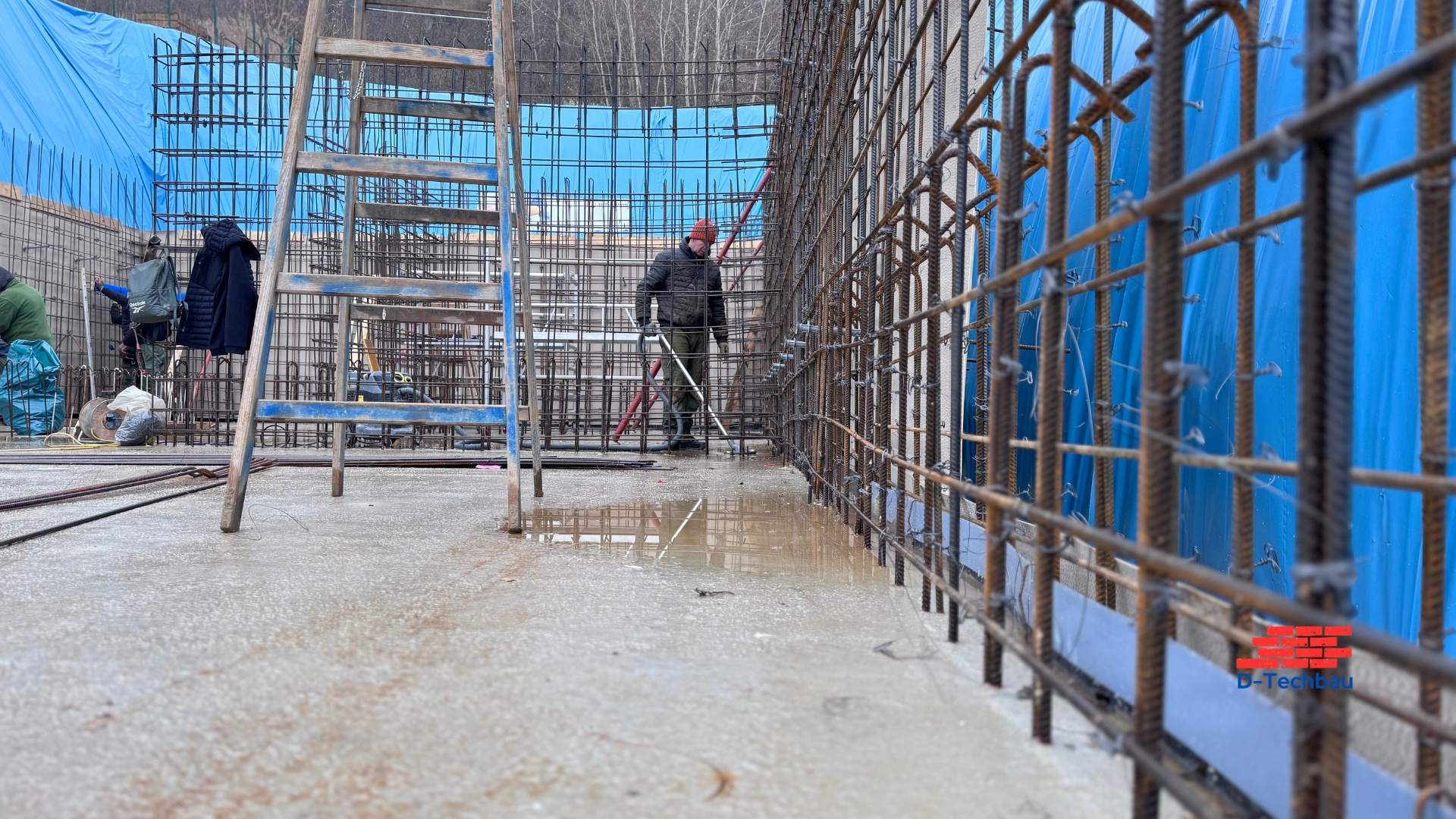 Stavba domu v Rakúsku 08.12.2025 1 MAS25 Hainburg