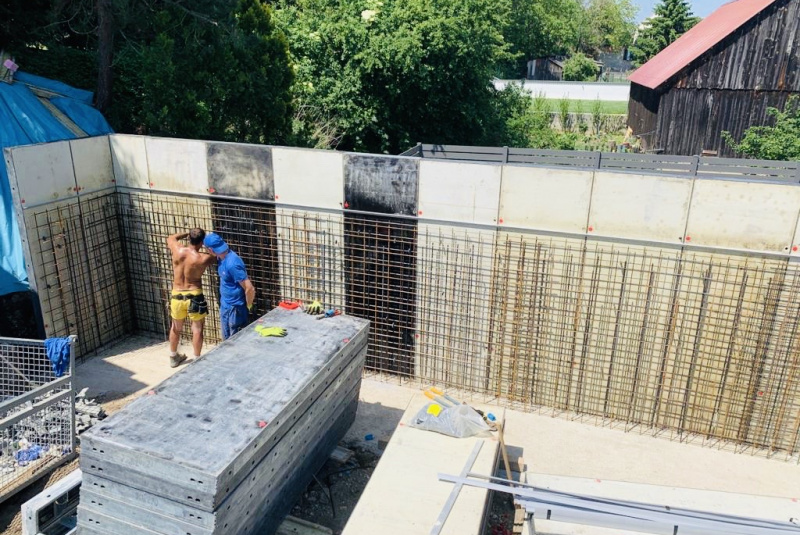 Stavba domu Gattendorf 5, Rakúsko / - video Stavba domu Gattendorf 5, Rakúsko / - video