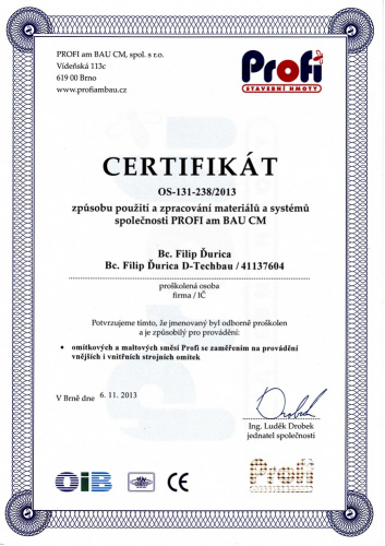 Certifikáty Certifikáty