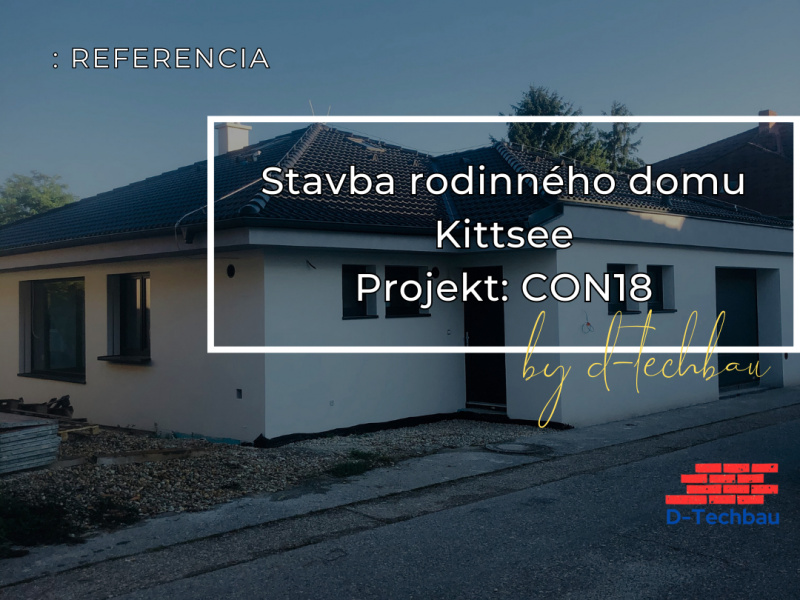 Stavba domu v Rakúsku, CON18 Stavba domu v Rakúsku, CON18