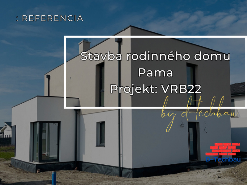 Stavba domu v Rakúsku, Pama VRB22 Stavba domu v Rakúsku, Pama VRB22