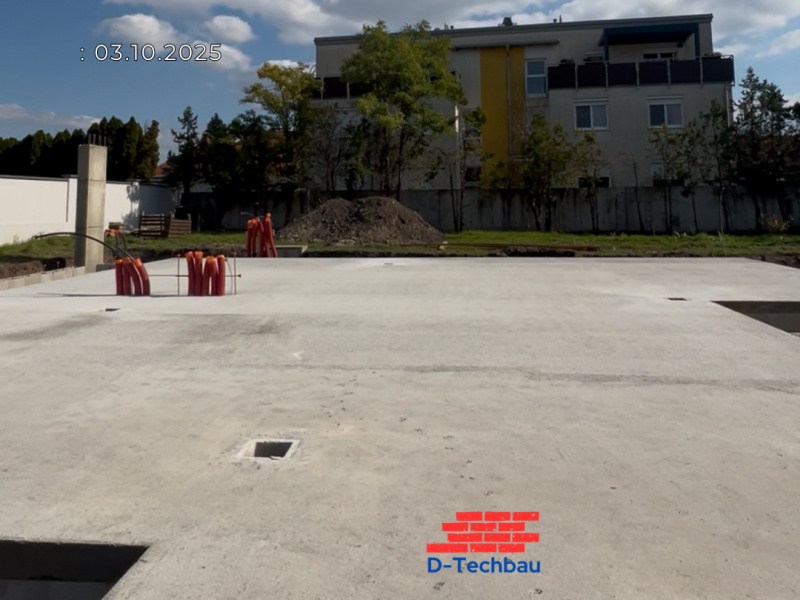 RD IVA25 Zhotovená základová doska RD IVA25 Zhotovená základová doska