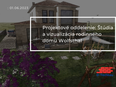 Projektové oddelenie: Štúdia a vizualizácia rodinného domu Wolfsthal, Rakúsko