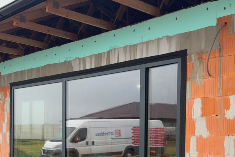 Stavebná firma Bratislava, Senec, Pezinok, Stupava a Rakúsko RD MAS25 Po montáži okien (foto 1)