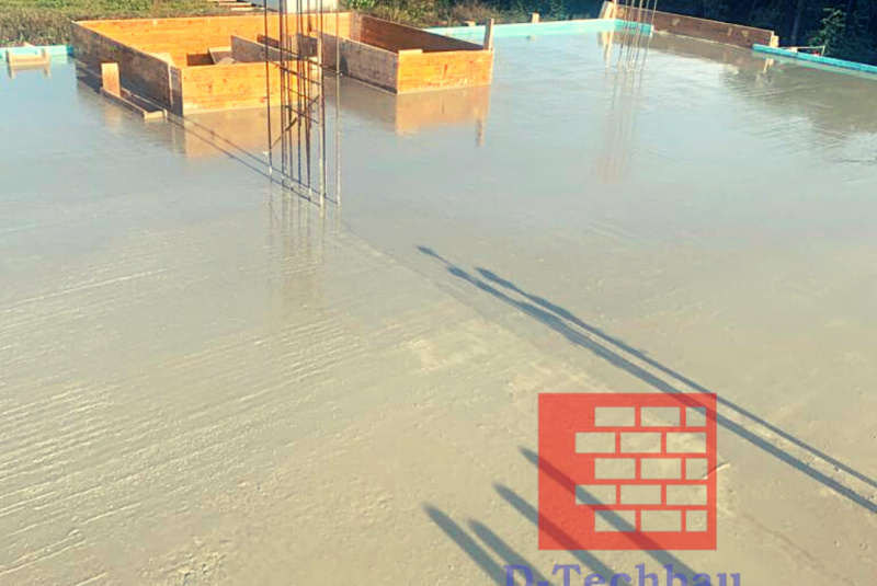 Stavba domu v Rakúsku - RD Davi21 Neudorf bei Parndorf - Betón stropnej dosky Stavba domu v Rakúsku - RD Davi21 Neudorf bei Parndorf - Betón stropnej dosky