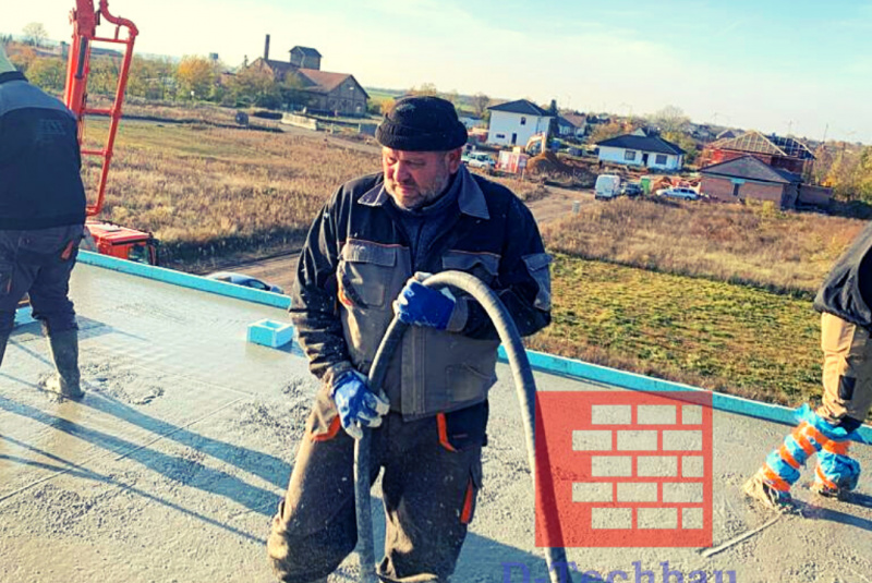 Stavba domu v Rakúsku - RD Davi21 Neudorf bei Parndorf - Betón stropnej dosky Stavba domu v Rakúsku - RD Davi21 Neudorf bei Parndorf - Betón stropnej dosky