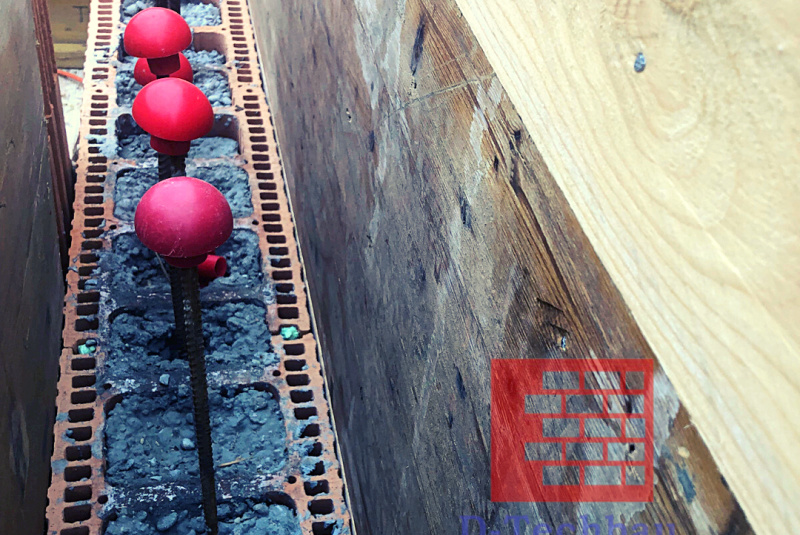 Stavba domu v Rakúsku - RD Davi21 Neudorf bei Parndorf - Časť vertikálnych statických konštrukcií Stavba domu v Rakúsku - RD Davi21 Neudorf bei Parndorf - Časť vertikálnych statických konštrukcií