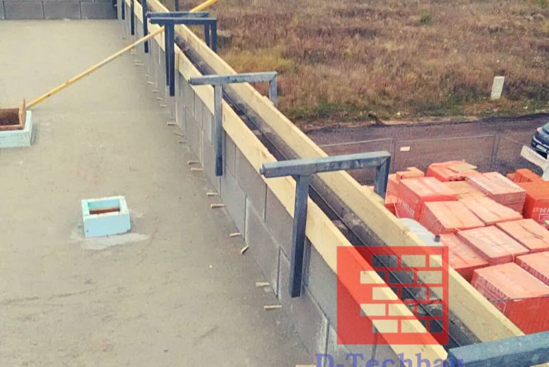 Stavba domu v Rakúsku - RD Davi21 Neudorf bei Parndorf - Debnenie vencov atiky Stavba domu v Rakúsku - RD Davi21 Neudorf bei Parndorf - Debnenie vencov atiky