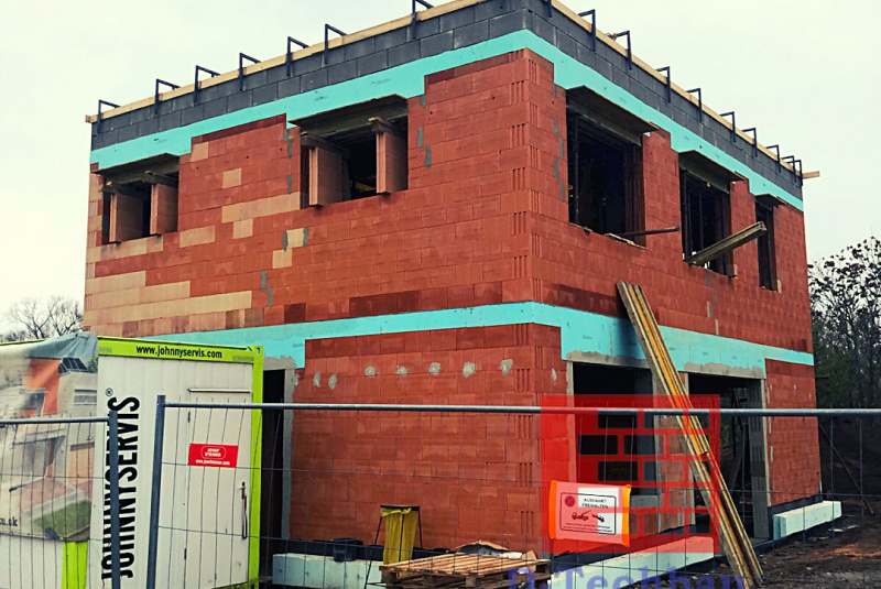 Stavba domu v Rakúsku - RD Davi21 Neudorf bei Parndorf - Hrubá stavba Stavba domu v Rakúsku - RD Davi21 Neudorf bei Parndorf - Hrubá stavba