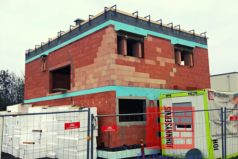 Stavba domu v Rakúsku - RD Davi21 Neudorf bei Parndorf - Hrubá stavba Stavba domu v Rakúsku - RD Davi21 Neudorf bei Parndorf - Hrubá stavba