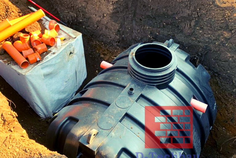 Stavba domu v Rakúsku - RD Davi21 Neudorf bei Parndorf - Montáž retenčnej nádrže na dažďovú vodu Stavba domu v Rakúsku - RD Davi21 Neudorf bei Parndorf - Montáž retenčnej nádrže na dažďovú vodu