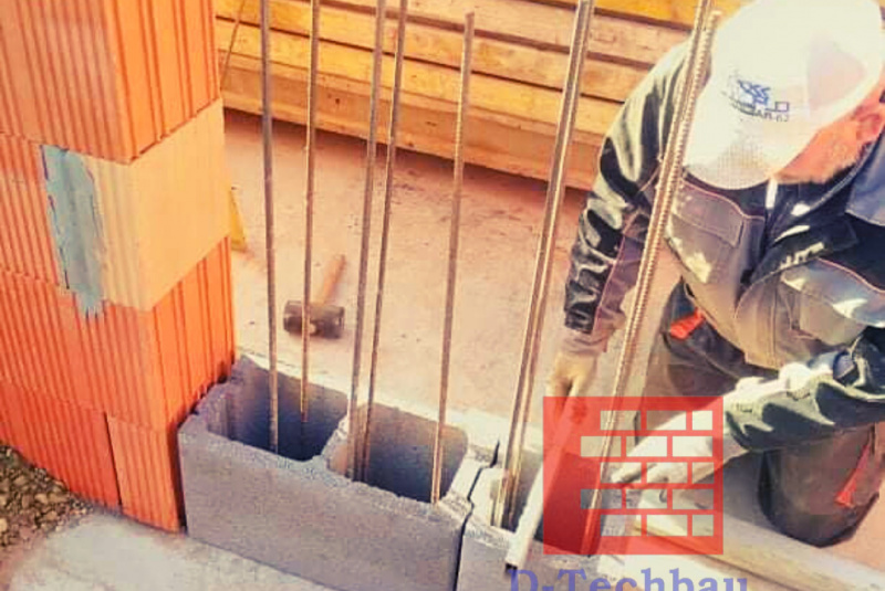 Stavba domu v Rakúsku - RD Davi21 Neudorf bei Parndorf - Murovanie debniacich tvárnic Stavba domu v Rakúsku - RD Davi21 Neudorf bei Parndorf - Murovanie debniacich tvárnic