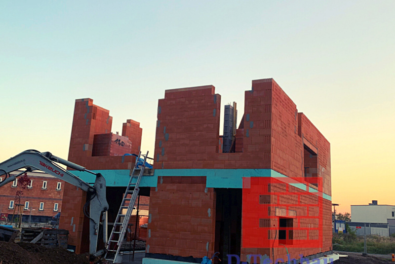 Stavba domu v Rakúsku - RD Davi21 Neudorf bei Parndorf - Murovanie keramickej tehly Stavba domu v Rakúsku - RD Davi21 Neudorf bei Parndorf - Murovanie keramickej tehly