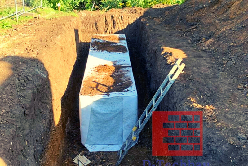 Stavba domu v Rakúsku - RD Davi21 Neudorf bei Parndorf - Vodozádržné opatrenia Stavba domu v Rakúsku - RD Davi21 Neudorf bei Parndorf - Vodozádržné opatrenia