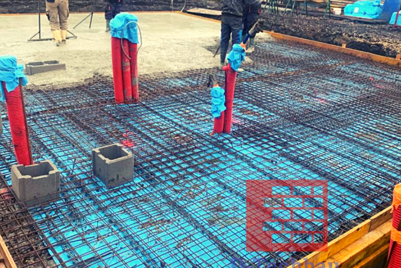 Stavba domu v Rakúsku - RD Davi21 Neudorf bei Parndorf - Výstuž Stavba domu v Rakúsku - RD Davi21 Neudorf bei Parndorf - Výstuž