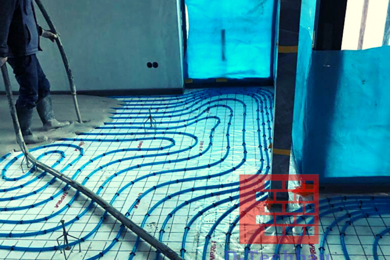 Stavba domu v Rakúsku - RD Polj21 Hainburg an der Donau - Anhydritový poter podláh Stavba domu v Rakúsku - RD Polj21 Hainburg an der Donau - Anhydritový poter podláh