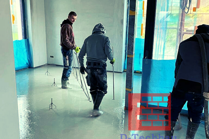 Stavba domu v Rakúsku - RD Polj21 Hainburg an der Donau - Anhydritový poter podláh Stavba domu v Rakúsku - RD Polj21 Hainburg an der Donau - Anhydritový poter podláh