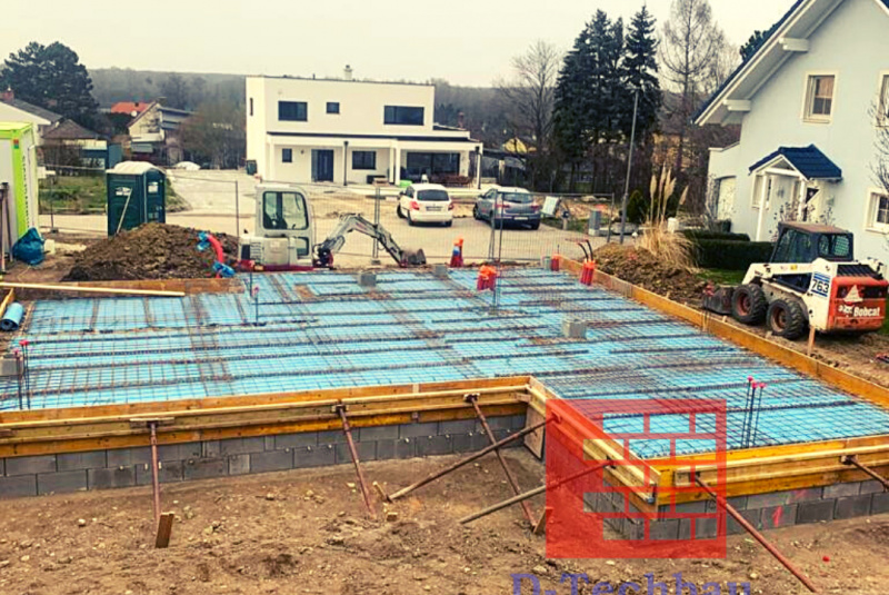 Stavba domu v Rakúsku - RD Polj21 Hainburg an der Donau - Výstuž Stavba domu v Rakúsku - RD Polj21 Hainburg an der Donau - Výstuž