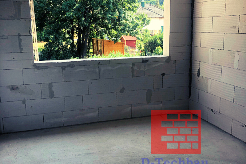 Stavba domu v Rakúsku - RD Polj21 Hainburg an der Donau - Zhotovená hrubá stavba Stavba domu v Rakúsku - RD Polj21 Hainburg an der Donau - Zhotovená hrubá stavba