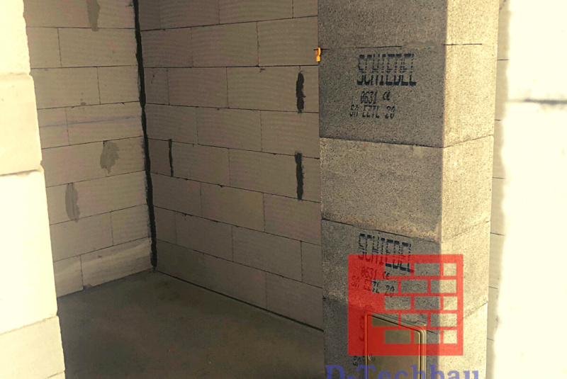 Stavba domu v Rakúsku - RD Polj21 Hainburg an der Donau - Zhotovená hrubá stavba Stavba domu v Rakúsku - RD Polj21 Hainburg an der Donau - Zhotovená hrubá stavba