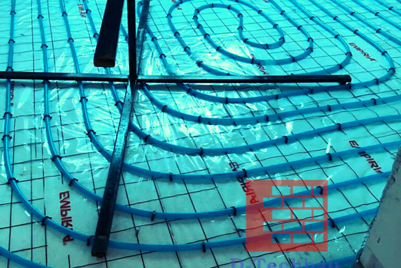 Stavba domu v Rakúsku - RD Polj21 Hajnburg an der Donau - Montáž podlahového kúrenia Stavba domu v Rakúsku - RD Polj21 Hajnburg an der Donau - Montáž podlahového kúrenia