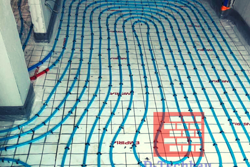 Stavba domu v Rakúsku - RD Polj21 Hajnburg an der Donau - Montáž podlahového kúrenia Stavba domu v Rakúsku - RD Polj21 Hajnburg an der Donau - Montáž podlahového kúrenia