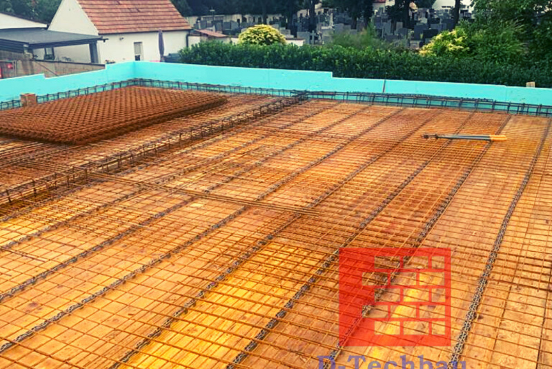 Stavba domu v Rakúsku - RD Vrab21 Kittsee - Výstuž stropnej dosky 1NP Stavba domu v Rakúsku - RD Vrab21 Kittsee - Výstuž stropnej dosky 1NP