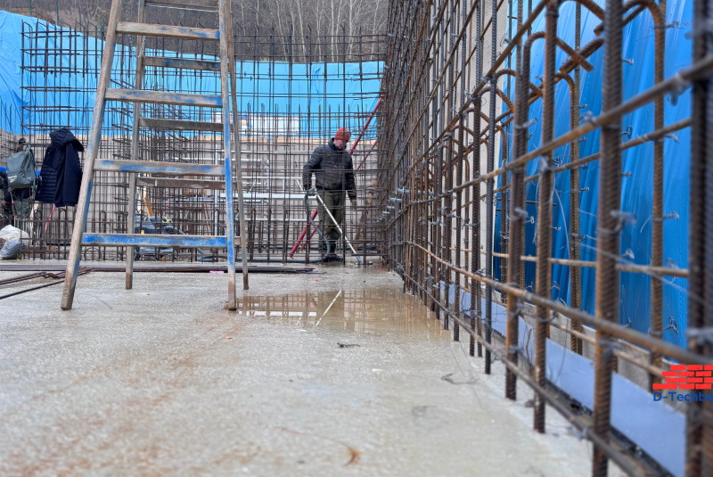 Stavebná firma Hainburg an der Donau, Rakúsko RD MAS25 Oceľové výstuže stien 1
