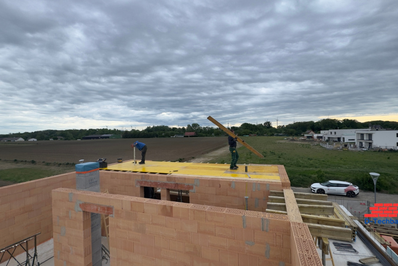 Stavebná firma Gattendorf, Rakúsko RD LAN26 Montáž debnenia stropnej dosky (foto 3)