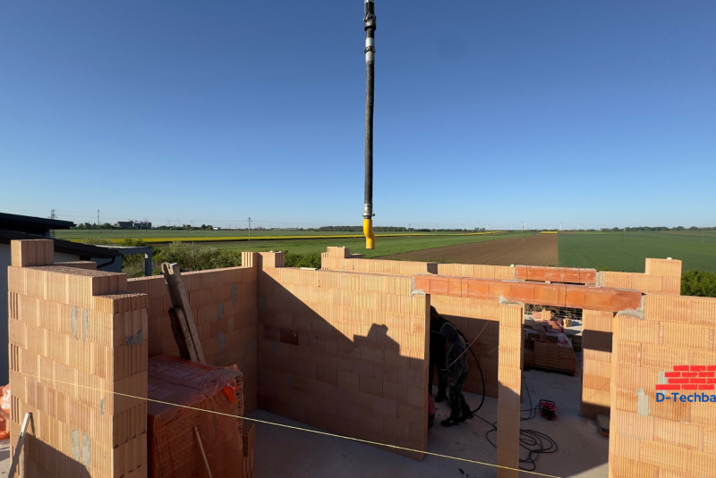 Stavebná firma Gattendorf, Rakúsko RD LAN26 Betonáž schodiska (foto 1)