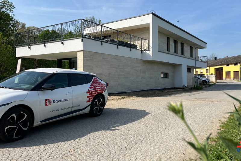 Stavba domu v Rakúsku KAC22, Wolfsthal Fasádny obklad Stavba domu v Rakúsku KAC22, Wolfsthal Fasádny obklad