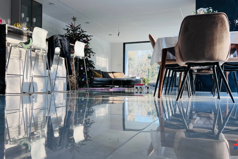 Stavba domu v Rakúsku RD KAC22, Wolfsthal (Interiér obývačka) Stavba domu v Rakúsku RD KAC22, Wolfsthal (Interiér obývačka)